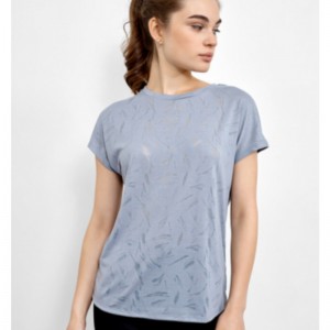 Sports Jersey T-shirt μιας ευθείας σιλουέτα