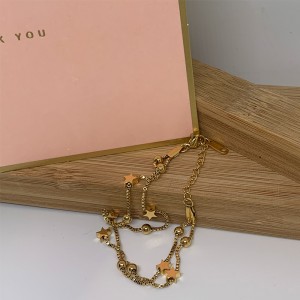 Ευρωπαϊκό και αμερικανικό βραχιόλι από ανοξείδωτο χάλυβα