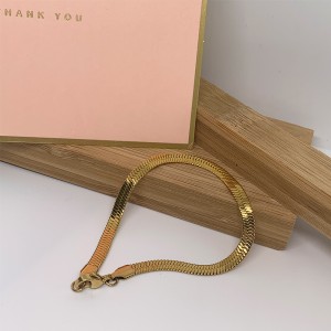 Ευρωπαϊκή και αμερικανική μόδα από ανοξείδωτο χάλυβα αλυσίδα λεπίδων