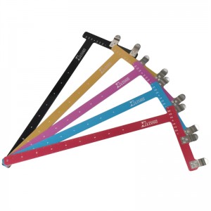 46bs02 Πλατεία Bow Square Bowstring Nock Σημεία L σχήμα χάρακα τόξο για την επαναφορά του τόξου