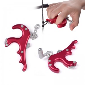 Nika Τοξοβολία 42ra04-Rd Thumb Release AIDS αλουμινίου κράμα τοξοβολία απελευθέρωση τόξο κυνήγι για σύνθετο τόξο