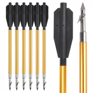 Elong Outdoor 110357-01 6.8inch Αλιευτικό αλιευτικό μπουλόνι Harpoon Steel Point για Crossbow