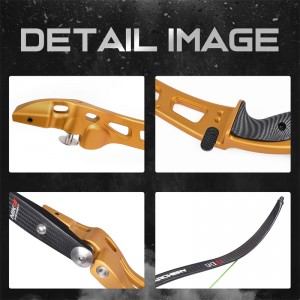 Nika τοξοβολία ET-8 68inch Recurve Bow για το Archer Target Shooting