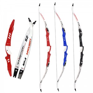 Nika τοξοβολία 68inch τόξο με 25 ιντσών κράμα μαγνησίου για την τοξοβολία Recurve Bow Target Practice