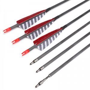 Elong Outdoor 112837 ID6.2mm SP500 Arrow Fiber Fiber arrow Τουρκία φτερό τοξοβολία γυρίσματα
