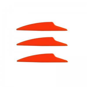 Nika Archery 170019 2.5inch Dolphin Tpu Vane για τοξοβολία Όλα τα είδη βέλους γυρίσματα