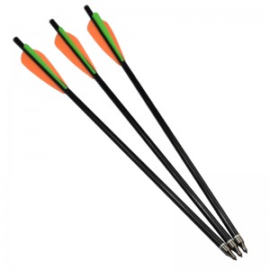 Elong Outdoor 117006 14inch Od8MM Fiberglass Crossbow Bolt Τοξοβολία κυνήγι χρησιμοποιώντας βίδες Crossbow