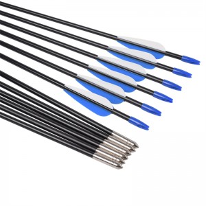 Elong Outdoor 110083 26inch ID5MM Fiberglass Shaft Arrow Τοξοβολία Recurve Bow Shooting