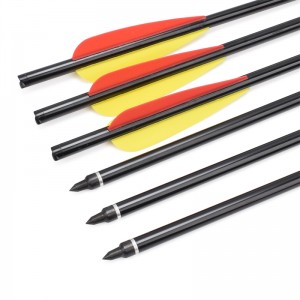 Elong Outdoor 116058-01 OD8,8mm 16inch αλουμινένιο μπουλόνι αλουμινίου TPU Vanets Τοξοβολία Crossbow κυνήγι χρησιμοποιώντας