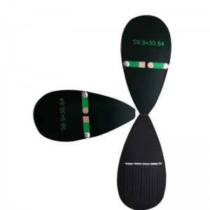 Προσαρμοσμένη πτώση σε σχήμα μικρού μεγέθους ακανόνιστο φύλλο Solar Solar Portable Off-Grid Mini Home Solar Power Power για το σπίτι