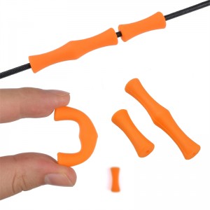 Elong Outdoor 42FT09 Finger Guard Bow Stone Καουτσούκ φρουρά τοξοβολία γυρίσματα χρησιμοποιώντας προστασία των δακτύλων