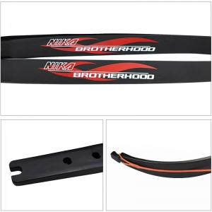 Nika Archery 270001 25h @ 68inches Bortherhood Ilf Recurve Limb για CS τοξοβολία ετικέτα Ετικέτα υπαίθρια αθλήματα