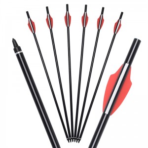 Elong Outdoor 110300-01 20inch Airgun Ακτής αλουμινίου Άξονας Crossbow Bolt Τοξοβολία Arrow Σκοποβολή Εξοπλισμός