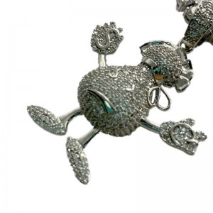 Micro Inloid Zircon Humanoid Behiganide