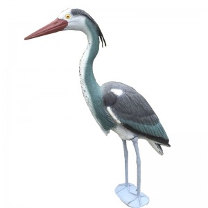 Blue Heron Decoy πλαστικό κήπο κήπο κήπο γκαζόν στολίδια στολίδια