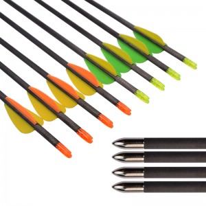 Elong Outdoor 112164 ID4.2MM Carbon Arrow 30inch SP600 Τοξοβολία Επαναλαμβάνεται τόξο Στόχος Σκοποβολή