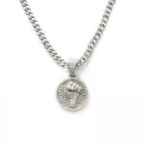 Hip-hop γροθιά κρεμαστό κόσμημα