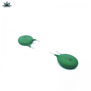 Αρχική καμπύλη κατασκευαστή Οδηγήστε το πράσινο Silicon 5 Ohm 5D13 Διάμετρος 13mm αντίσταση ισχύος NTC θερμίστορ