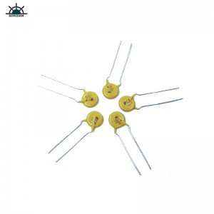 Αντίσταση κατασκευαστή Προμηθευτής Κίτρινου πυριτίου 10D271 Διάμετρος 10mm μεταλλικό οξείδιο MOV VARISTOR για την εναλλαγή τροφοδοσίας