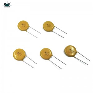 Κίνα ODM Electronics Components, Κίτρινο MOV 20mm HVR20D621K Ψυχρόχρωμο Oxide Varistor για εξοπλισμό τροφοδοσίας ρεύματος