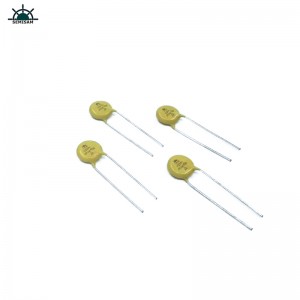 Κίνα ODM Electronics συστατικά, κίτρινο MOV 10mm 10D561 560V VARISTOR οξείδιο του ψευδαργύρου (Movmetal Oxide Varistor)