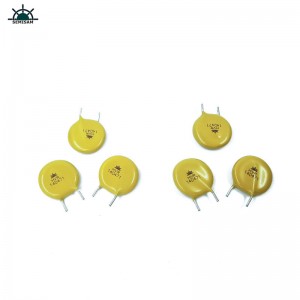 Κίνα Electronics Components, Κίτρινο Mov Αντίσταση14mm 14D471 470V ZOV Inidsial Varistor Mov 5mm