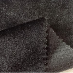 Ανακυκλωμένο Velvet Gabardine μονής όψης