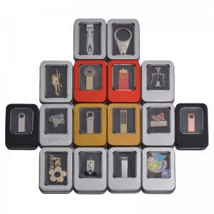 Κίνα Χονδρικό εμπόριο τροφίμων μικρό ορθογώνιο δώρο κουτί USB Flash Tin Box σε απόθεμα (87mm * 60mm * 18mm)