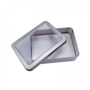 Ορθογώνιο κιβώτιο κασσίτερου (125mm * 90mm * 35mm) κουτί ειδικού σχήματος