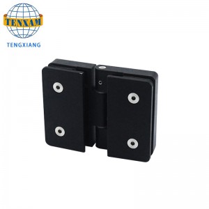 Ντους μεντεσέ λοξού λουτρό ντους ντους μεντεσέ από ανοξείδωτο τοίχο σε γυάλινο μεντεσέ