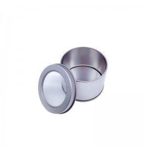 Προσαρμοσμένο γύρο πολυτελείας με καπάκι μεγάλα αρωματικά κεριά κασσίτερο Citronela Candle Tins (65mm * 50mm)