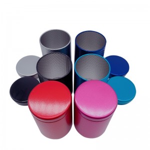 Τερματική συσκευασία Προσαρμοσμένη κουτί κασσίτερου για τσάι (67 * 102)