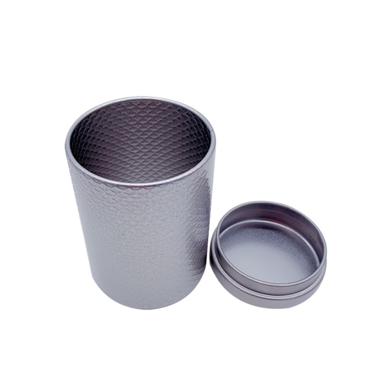 Τερματική συσκευασία Προσαρμοσμένη κουτί κασσίτερου για τσάι (67 * 102)