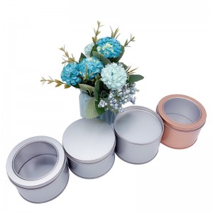 Candy Tin Box, Tea επιδόρπιο ρολόι Συσκευασία σιδερένιου κουτιού (85mm * 60mm)