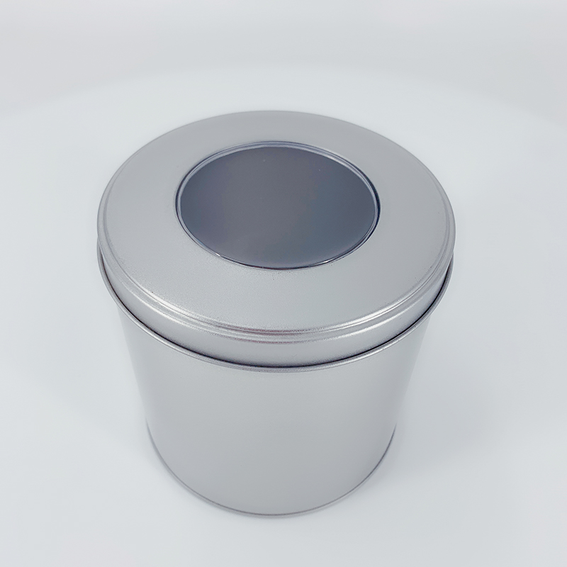 Εργοστάσιο χονδρικής στρογγυλό κασσίτερο Can κασσίτερο Box CD Case ζάχαρη βάζο κουτί δώρου Προσαρμογή υποστήριξης (120mm * 120mm)