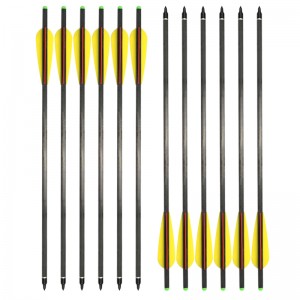 Elong Outdoor 117805 18inch μπουλόνια άνθρακα OD 8,8 χιλιοστά τοξοβολία Crossbow Sports χρησιμοποιώντας μπουλόνια