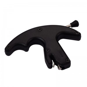 Elong Outdoor 42ra01-BK Μαύρο χρώμα αντίχειρα Απελευθέρωση Aid Aid Assery Σύνθεση Bow Shooting AIDS