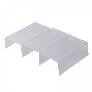 Οι κατασκευαστές τροφοδοτούν το μονωτικό φύλλο FR65, ανθεκτικό στη φθορά μονωτικό φύλλο PC, επιβραδυντικό φλόγας μονωτικό φλάντζα χ...