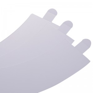 Bopu προμήθειες ΡΕΤ ανακλαστική ταινία γαλακτώδης λευκή οδήγησε αντανακλαστική ταινία αδιάβροχο ανακλαστικό χαρτί