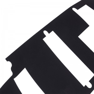 Φλόγα επιβραδυντικό και εύκολο να διπλώστε το μονωτικό φύλλο PP 0.25mm Μονωτικό φλάντζα Μαύρο 3716 Μονωτικό φύλλο