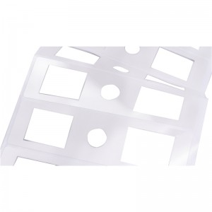 Ανθεκτικό σε θερμοκρασία μονωτικό μοχλό μονωτικό φύλλο Διαφανές χύτευση μονωτικό κυκλικό δοχείο Κυκλώματα PET Μονωτικό φύλλο μπο...