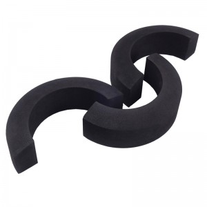 Απαραίτηση σοκ EVA ετεροφυλόφιλος Υλικό επιβραδυντικό φλόγας Μαύρο Dongguan αφρός EVA ετεροφυλόφιλος υλικό χύτευσης