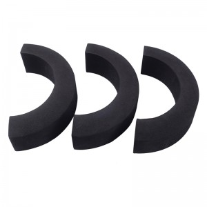 Απαραίτηση σοκ EVA ετεροφυλόφιλος Υλικό επιβραδυντικό φλόγας Μαύρο Dongguan αφρός EVA ετεροφυλόφιλος υλικό χύτευσης