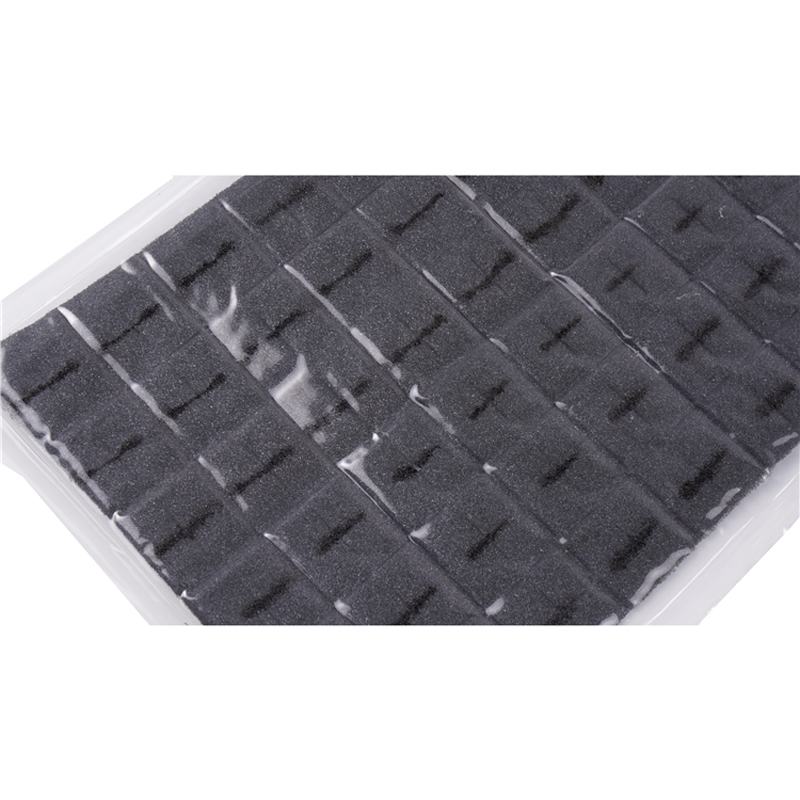 Dongguan χονδρικής φύτευσης σφουγγάρι μαύρο τετράγωνο στήριγμα απορρόφησης σκόνης σφουγγάρι θορύβου