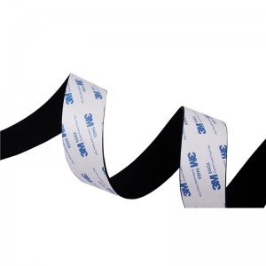 Bopu προμήθειες σφραγισμένο ανοιχτό κύτταρο EPDM Foam 3mm μαύρο αφρό απορρόφησης σοκολάτας μπορεί να κοπεί σε λωρίδες αφρού