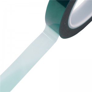 BOPU προμηθεύει πράσινη ταινία υψηλής θερμοκρασίας, ταινία υψηλής θερμοκρασίας, με υγρασία και δοκιμή πετρελαίου διπλής όψης