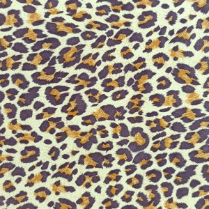 ανακυκλώστε το πολυεστέρα Leopard Print