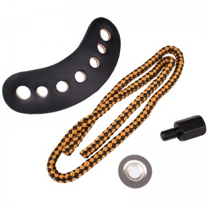 Elong Outdoor 470018 Κιβώτιο καρπού Πορτοκαλί χρώμα Δερμάτινο μέταλλο Gremet Archery Σύνθεση Εξοπλισμός γυρίσματος τόξο