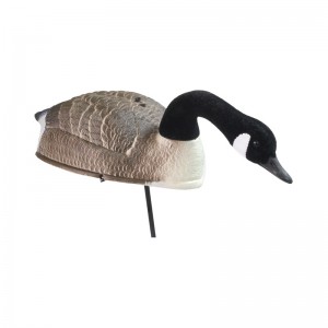 3 κεφάλια μεταβλητό μισό κέλυφος πλαστικό χήνα δόλωμα για το κυνήγι και το πάρκο