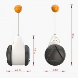 2021 Νέο γάτας λέιζερ chaser ισορροπημένη γάτα κυνηγώντας παιχνίδι διαδραστικό παιχνίδι γατάκι